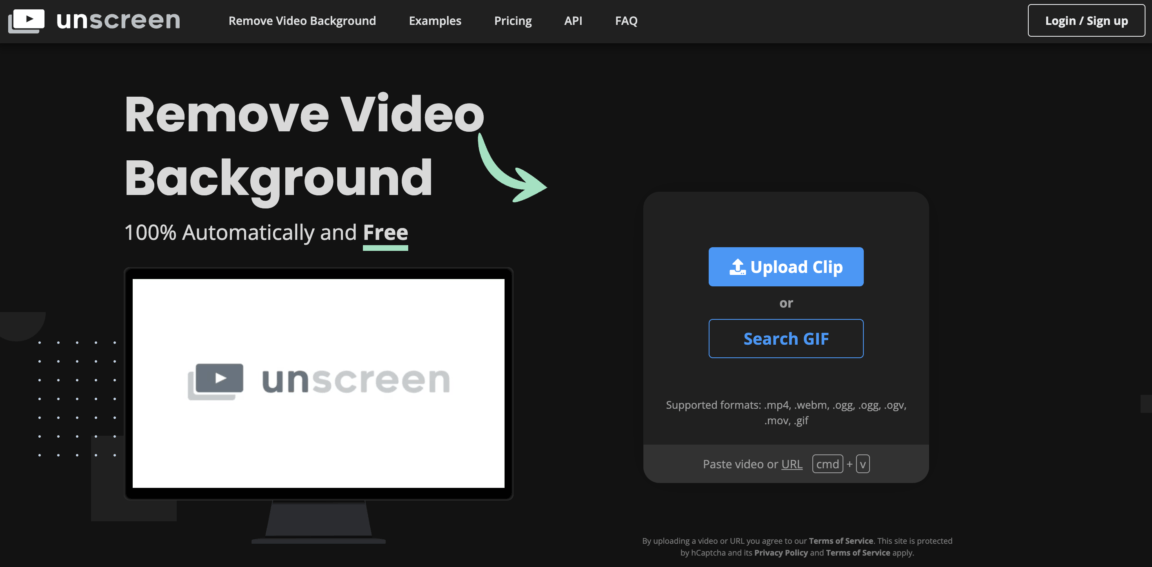 Unscreen AI