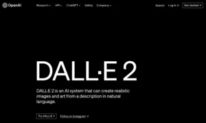 Dall-E-2 image generation AI tool.