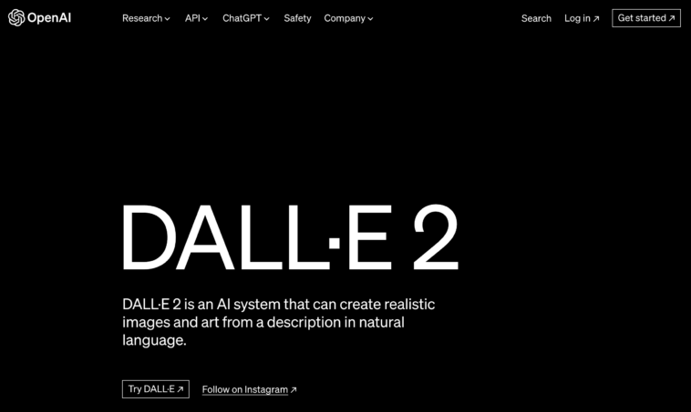 Dall-E-2 image generation AI tool.