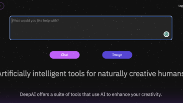 Deep AI image generation tool.