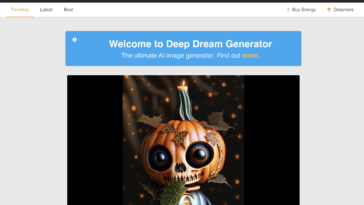 Deep dreamer AI Image Generation.