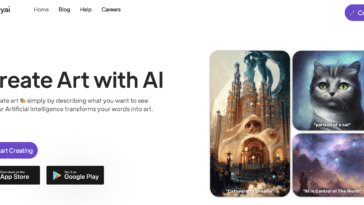 Starry AI image generator tool.