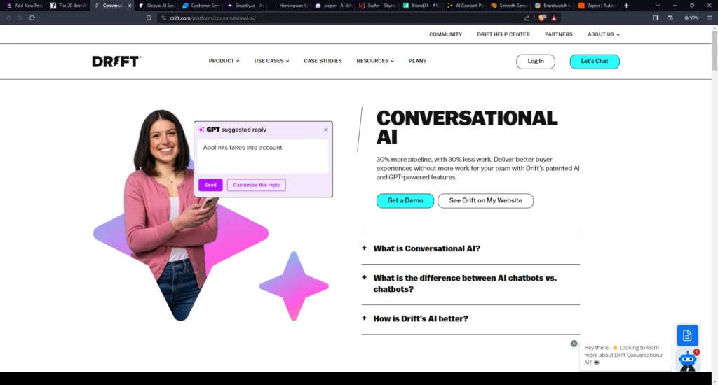 AI Tools for Marketing: Drift