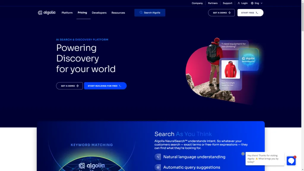 AI Tools for Marketing: Algolia