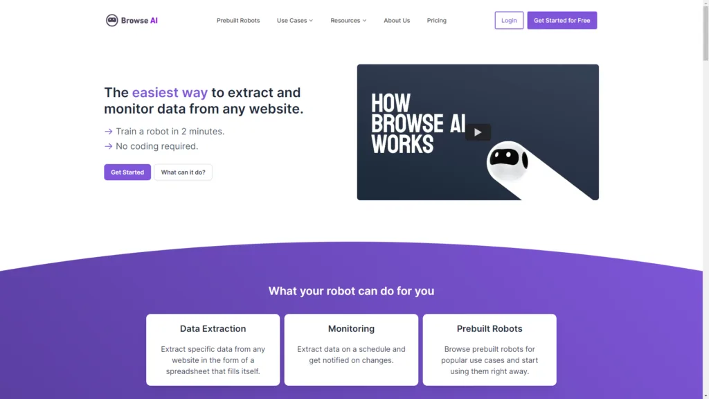 AI Tools for Marketing: Browse AI