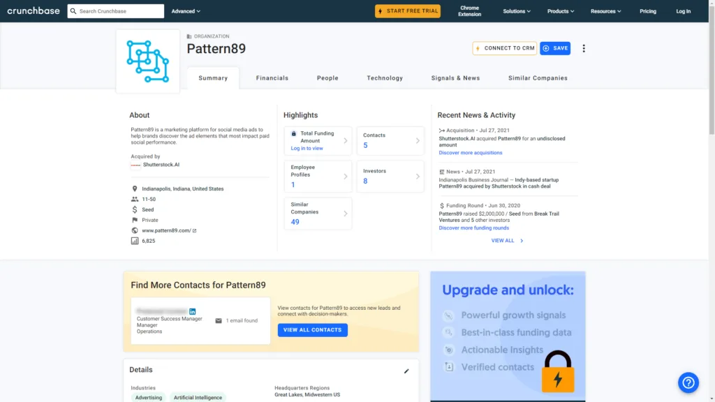 AI Tools for Marketing: Pattern89