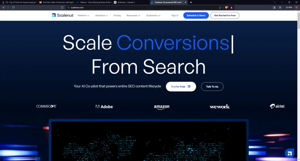 Top AI Tools for Productivity: Scalenut