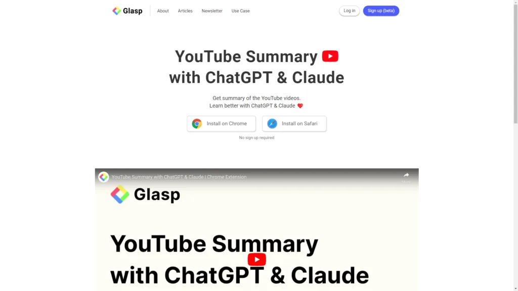 AI Tool for Teachers: YouTube Summary with ChatGPT