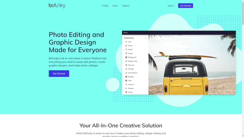 Top AI Tools for Creativity: BeFunky