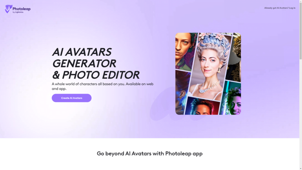 Top AI Tools For Avatars: PhotoLeap