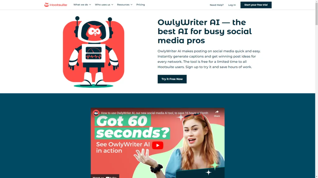 Top AI Tools for Contnet: OwlyWriter AI