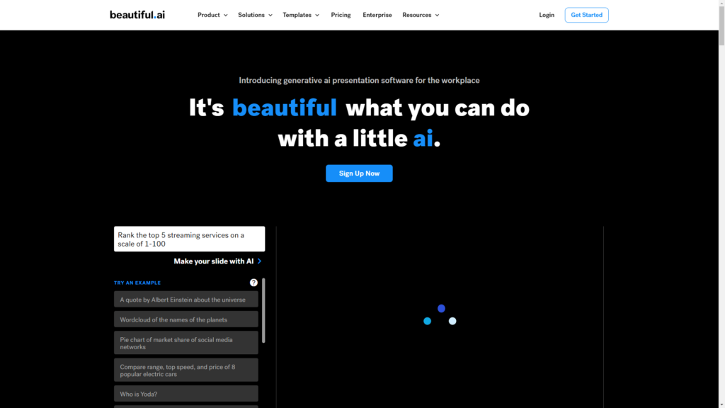 Top AI Tools for Content: Beautiful.ai