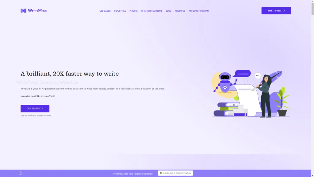 Top AI Tools for Content: WriteMe.AI
