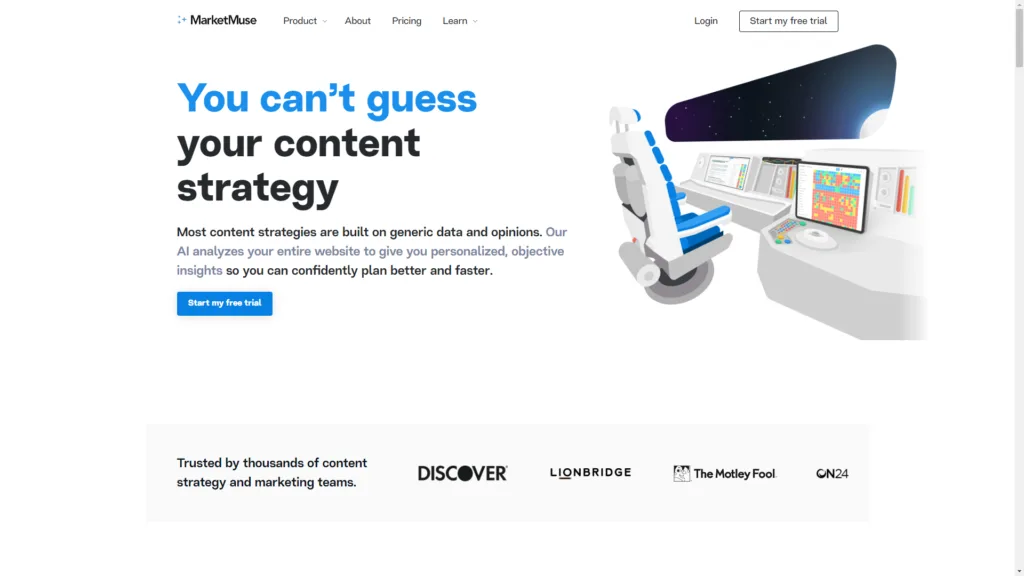 Top AI Tools for SEO: Market Muse