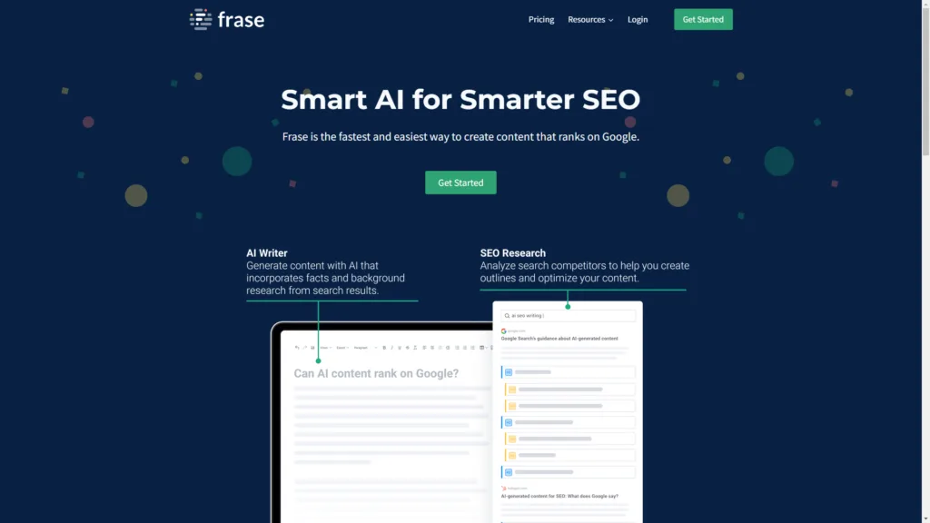 Top AI Tools for SEO: Frase