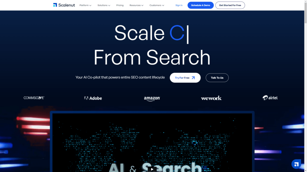 Top AI Tools for SEO: ScaleNut