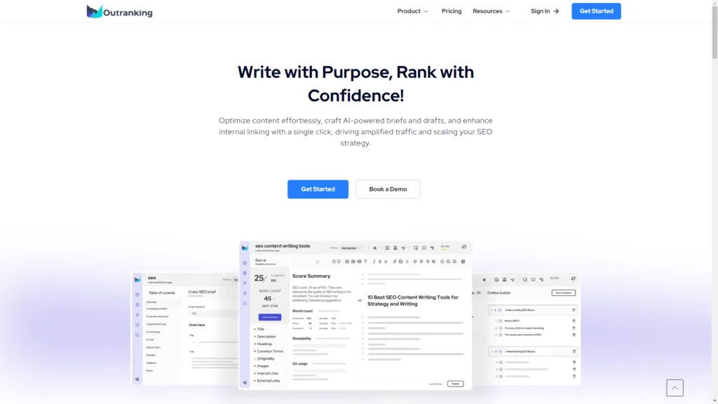 Top AI Tools for SEO: Outranking