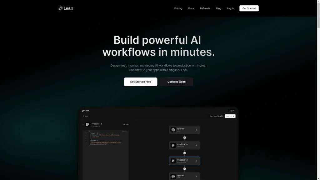 Top AI Tools for Developers: LeapAI