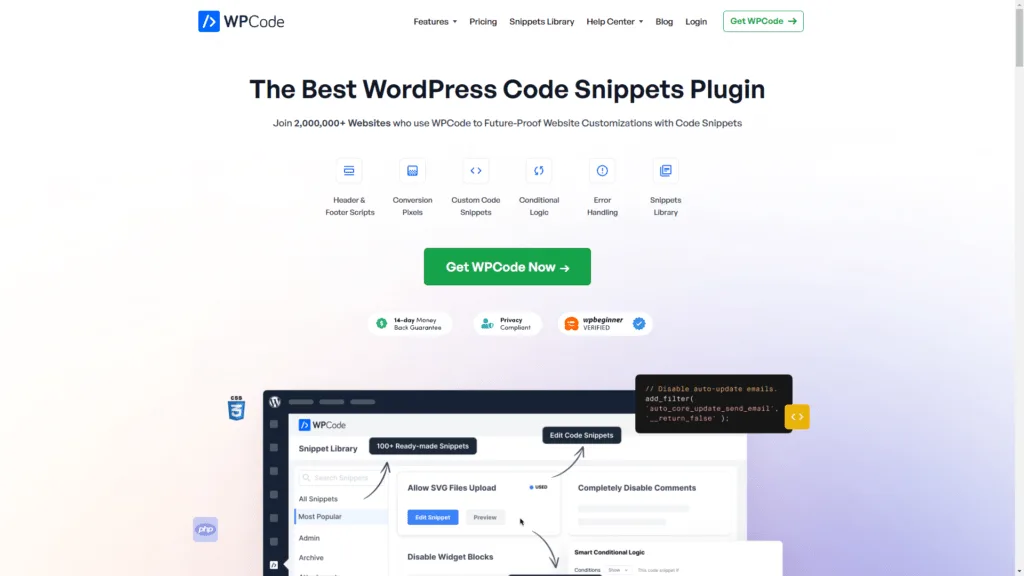 Top AI Tools for Developers: WPCode