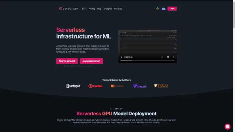 Top AI Tools for Developers: Cerebrium