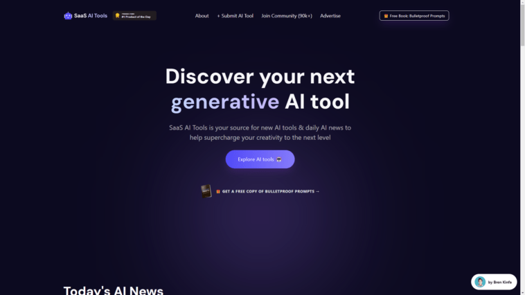 AI Tools Directory: SaaS AI Tools.