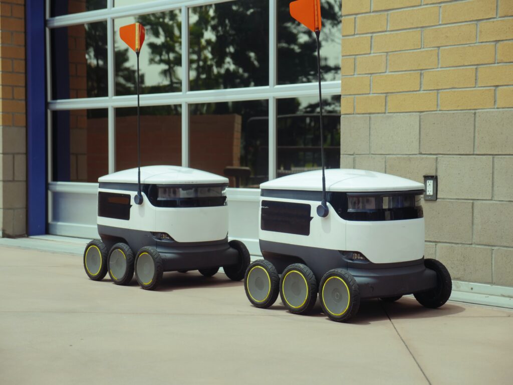 An example of self driving vehicles