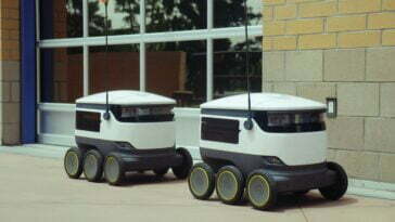 An example of self driving vehicles