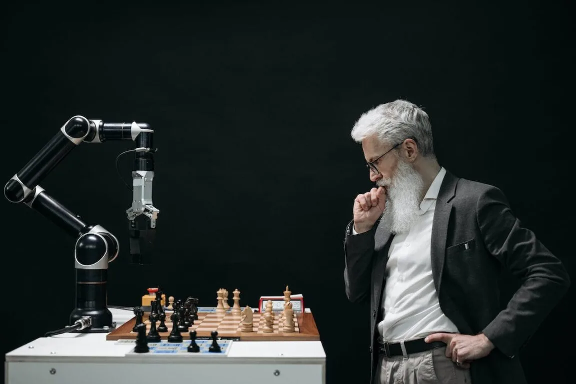 An AI Tool is getting training.