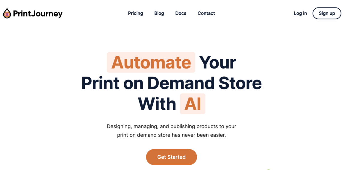 Print Journey AI.