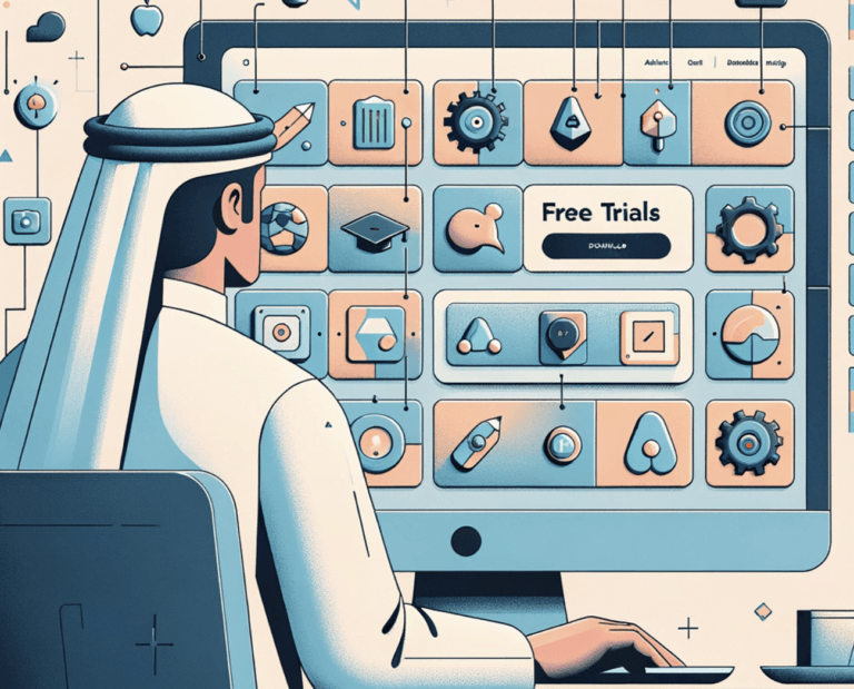 Image: AI Tool in Free Trial Mode.