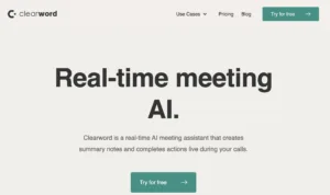 Clearword AI.