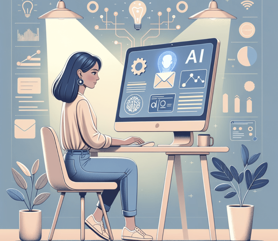 Image: Email Marketing for AI Tool Promotion.