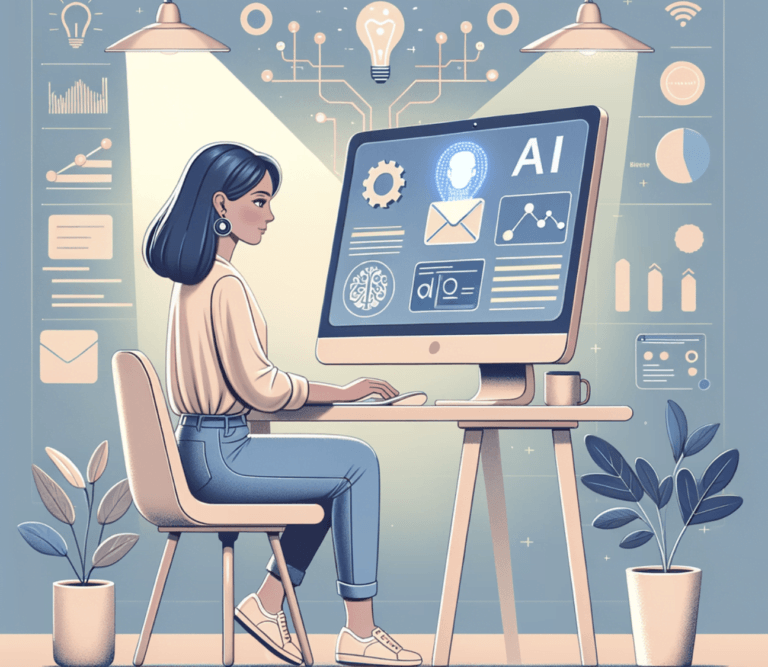 Image: Email Marketing for AI Tool Promotion.