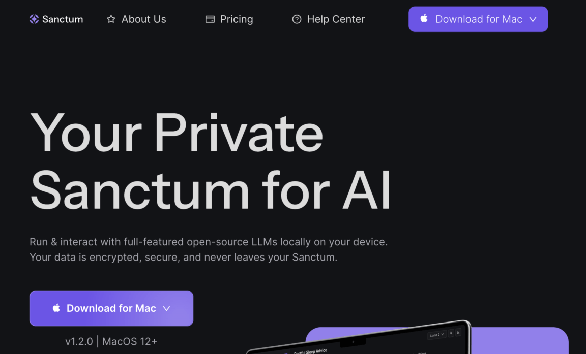 Sanctum AI.