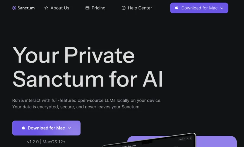 Sanctum AI.