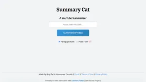 Summary Cat