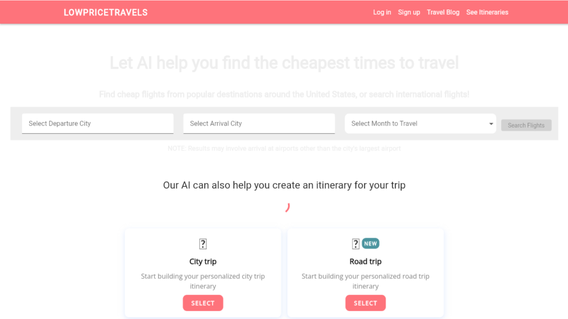 LowPriceTravels AI