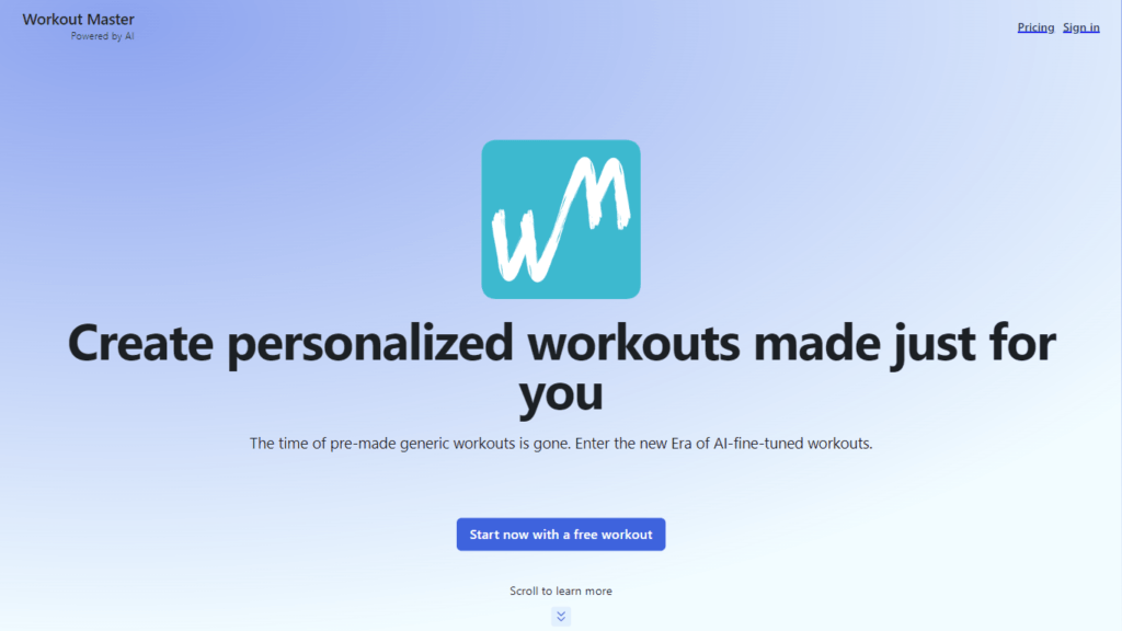 Workout Master