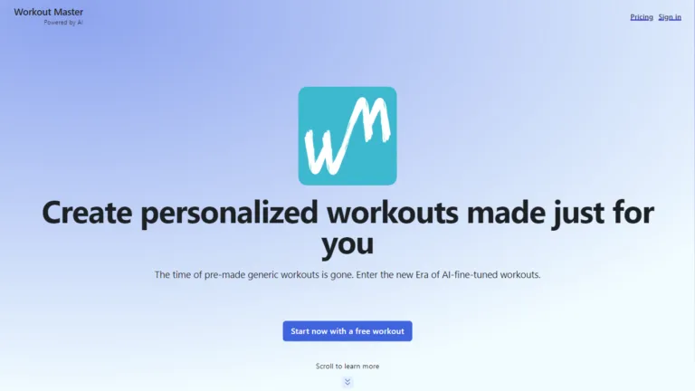 Workout Master