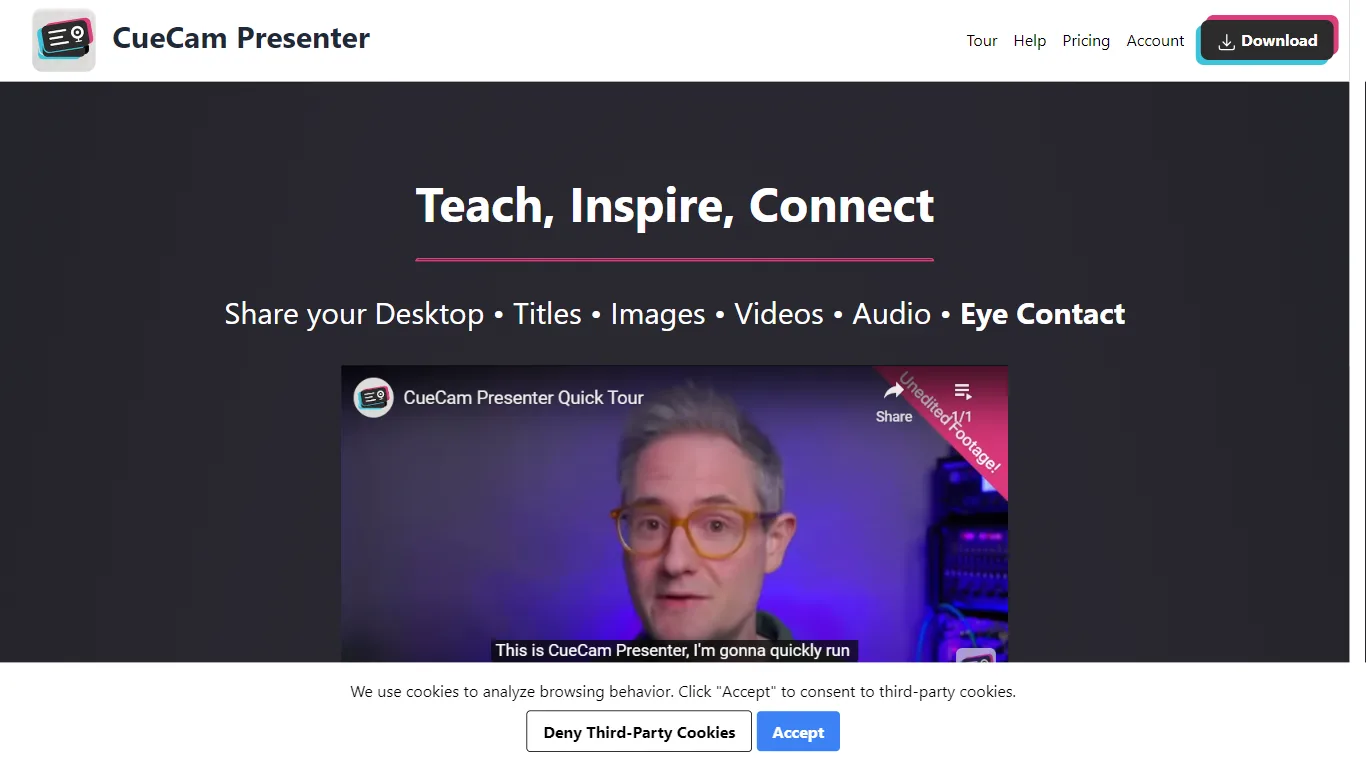CueCam Presenter
