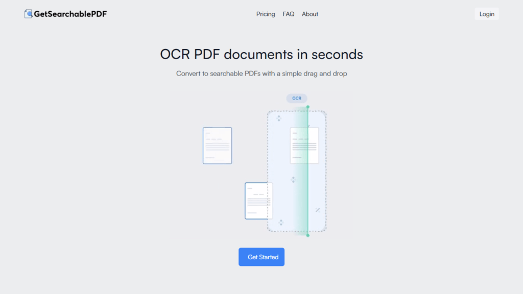 GetSearchablePDF