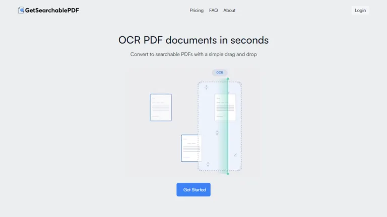 GetSearchablePDF