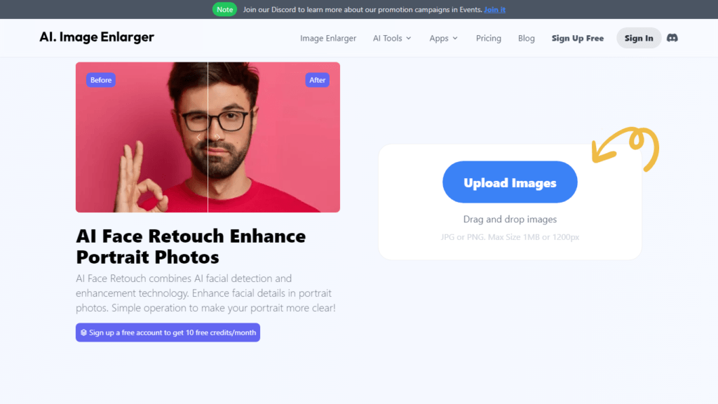 AI Image Enlarger