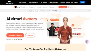 AI Virtual Avatars By Wondershare