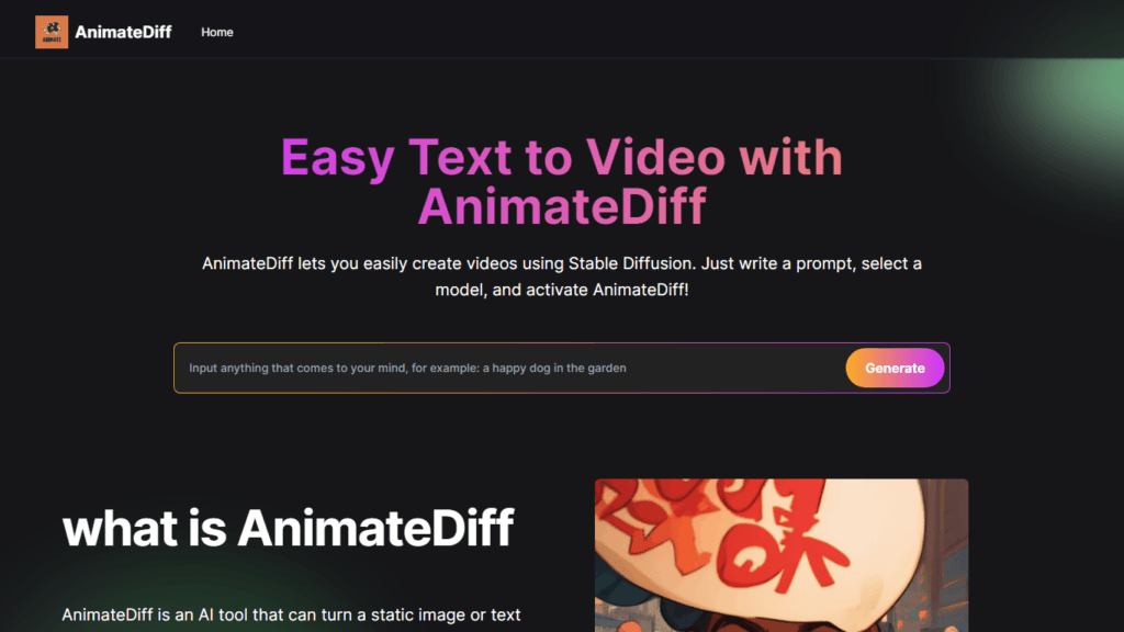 Animatediff