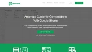 Botsheets AI