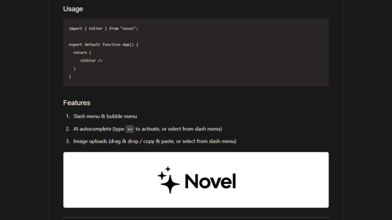 Novel.sh