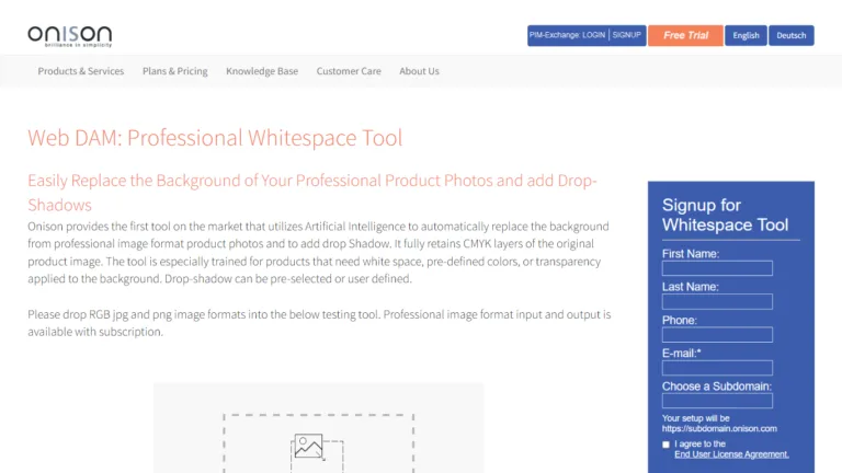 Onison - Professional Whitespace Tool
