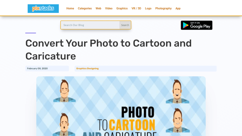 Photo to Cartoon AI