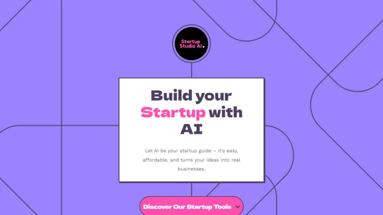 Startup studio AI